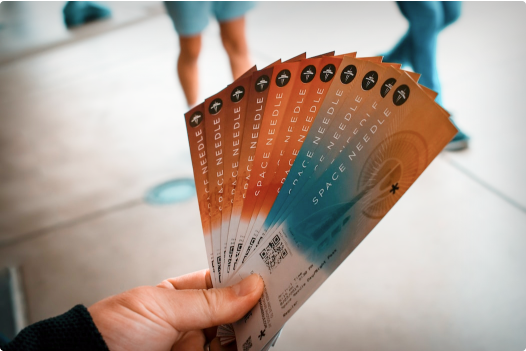 Verkoop digitale of papieren tickets